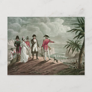Bonaparte on St. Helena Postcard