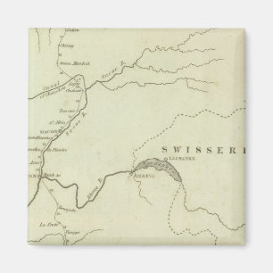 Bonaparte's Route from Elba to Paris Magnet