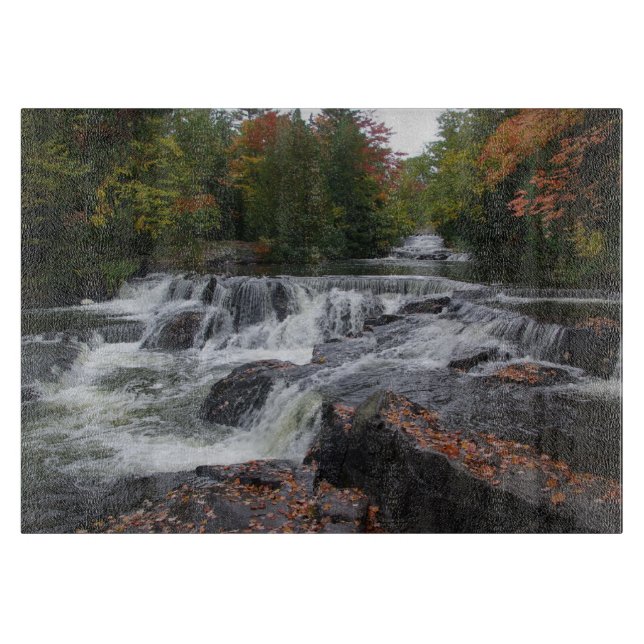 Bond Falls Cascades cutting board (Front)