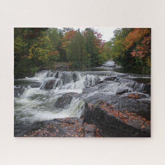 Bond Falls Cascades jigsaw puzzle (Horizontal)