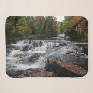 Bond Falls Cascades sherpa blanket