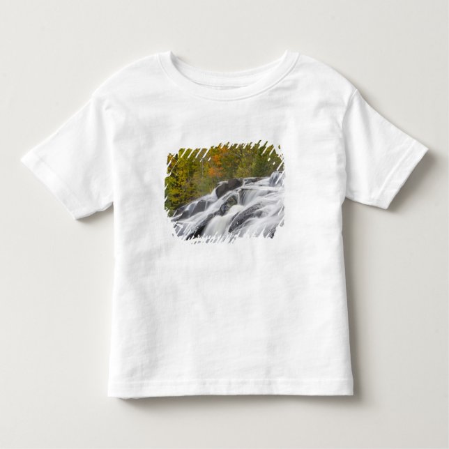 Bond Falls on the Middle Fork of the Ontonagon Toddler T-Shirt (Front)