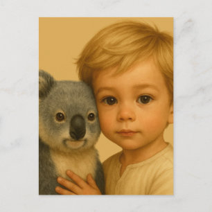 Bond of the Wild and Innocent (Koala) Postcard