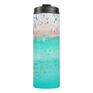 Bondi Beach aerial view on a perfect summer day wi Thermal Tumbler