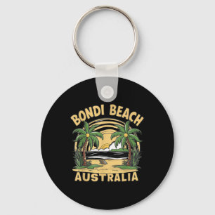Bondi Beach Australia Key Ring