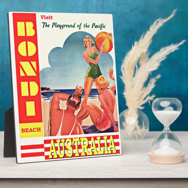 Bondi Beach, Australia, Plaque (Side)