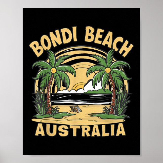 Bondi Beach Australia  Poster (Front)