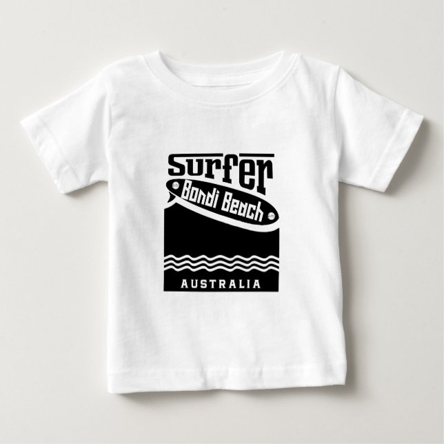 Bondi Beach Baby T-Shirt (Front)