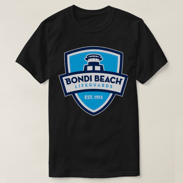 Bondi Beach Rescue 3 T-Shirt (Design Front)