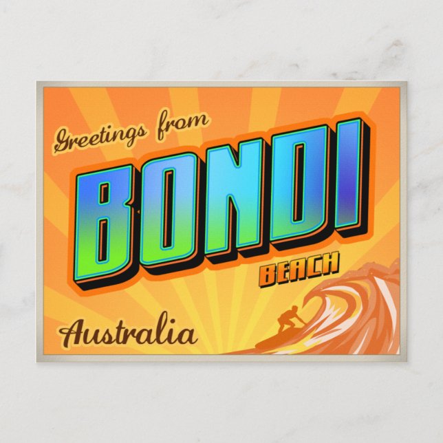 BONDI POSTCARD (Front)