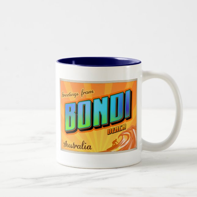 BONDI Two-Tone COFFEE MUG (Right)