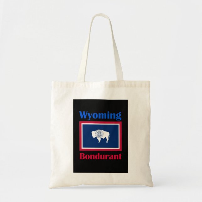 Bondurant Wyoming Tote Bag (Front)