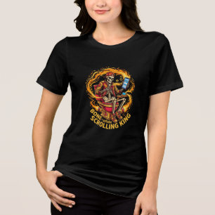 Bone-afide Scrolling King Tri-Blend Shirt