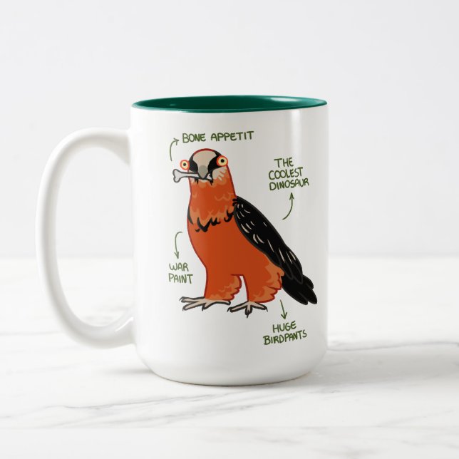 Bone Apettit Two-Tone Coffee Mug (Left)