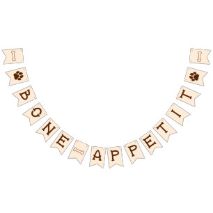 Bone-Appetit Dog Party Bunting