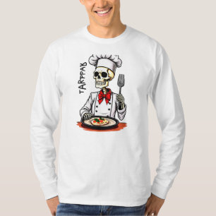 Bone Appetit Skeleton Chef halloween T-Shirt
