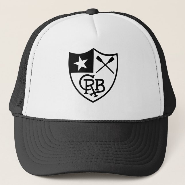 Boné Botafogo Escudo Remo - Mais Tradicional Trucker Hat (Front)