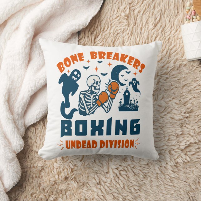 Bone breakers boxing undead division cushion (Blanket)