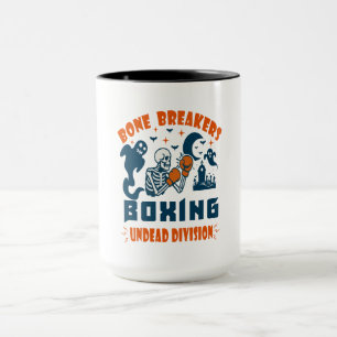 Bone breakers boxing undead division mug