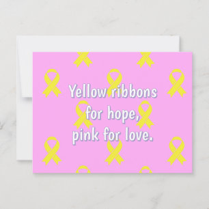 Bone Cancer Awareness Postcard