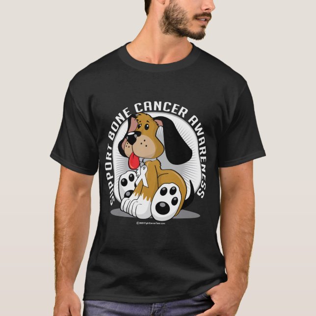 Bone Cancer Dog T-Shirt (Front)
