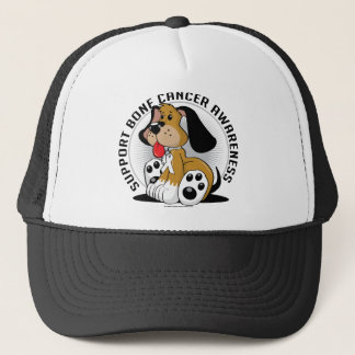 Bone Cancer Dog Trucker Hat