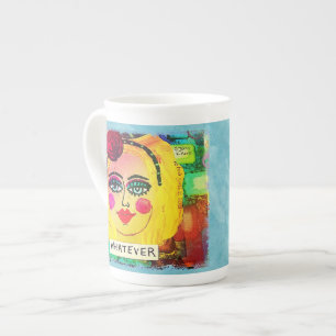 BONE CHINA 15 OZ MUG-WHATEVER MUG