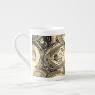  Bone China  BEER print  Mug