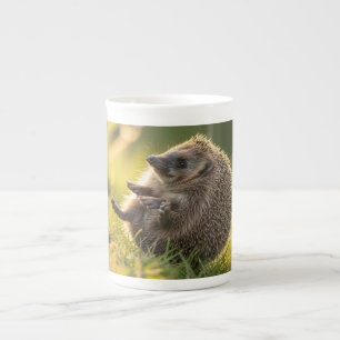 Bone China Cute Hedghog Mug
