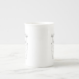 Bone China Mug (hand-drawn cats)