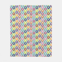Bone! Circle Print in Bright Colours (Medium)
