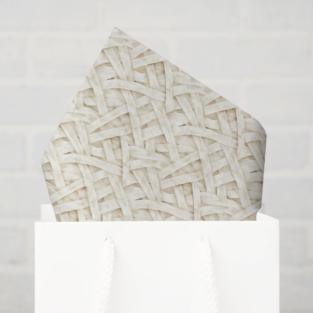 Bone Cream Mummy Wrap Halloween Tissue Paper (Gift Bag)