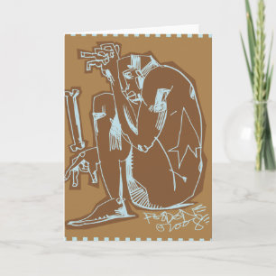 Bone Greeting Card