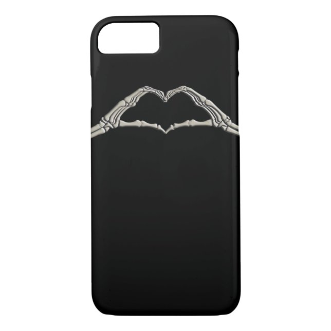 Bone Hands Heart Active Case-Mate iPhone Case (Back)
