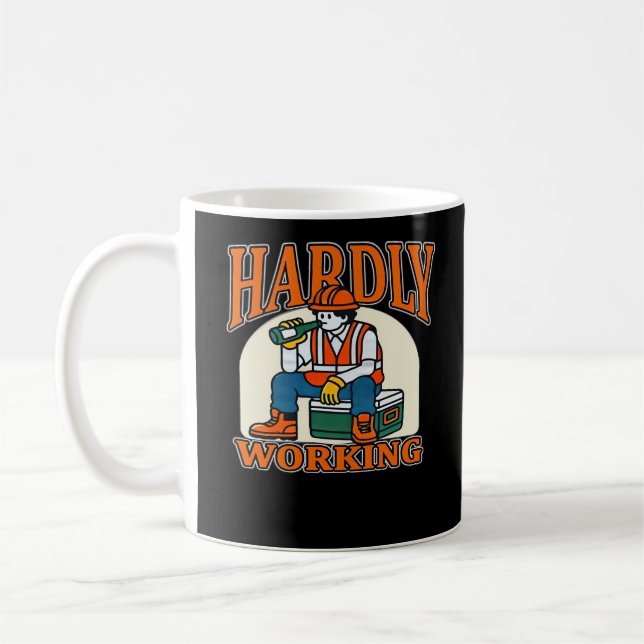 Bone Hands Heart Lesbian Goth Coffee Mug (Left)