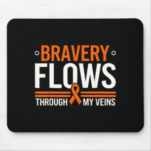 Bone marrow orange ribbon acute myeloid leukaemia mouse pad
