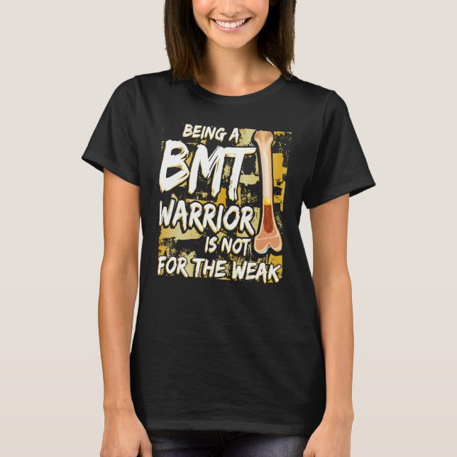 Bone Marrow Supplement Bone Marrow Donation Surviv T-Shirt (Front)