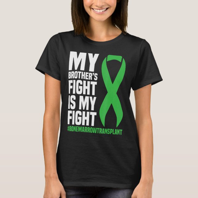 Bone Marrow Supplement Bone Marrow Donation Warrio T-Shirt (Front)