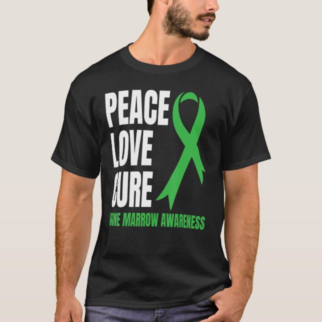 Bone Marrow Supplement Bone Marrow Donor Warrior T-Shirt (Front)