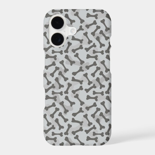 Bone Texture Pattern Greyscale (Back)
