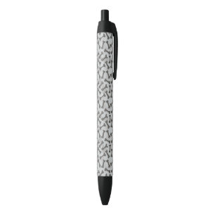 Bone Texture Pattern Greyscale Black Ink Pen