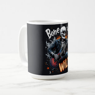 Bone to Be Wild Skeleton Mug