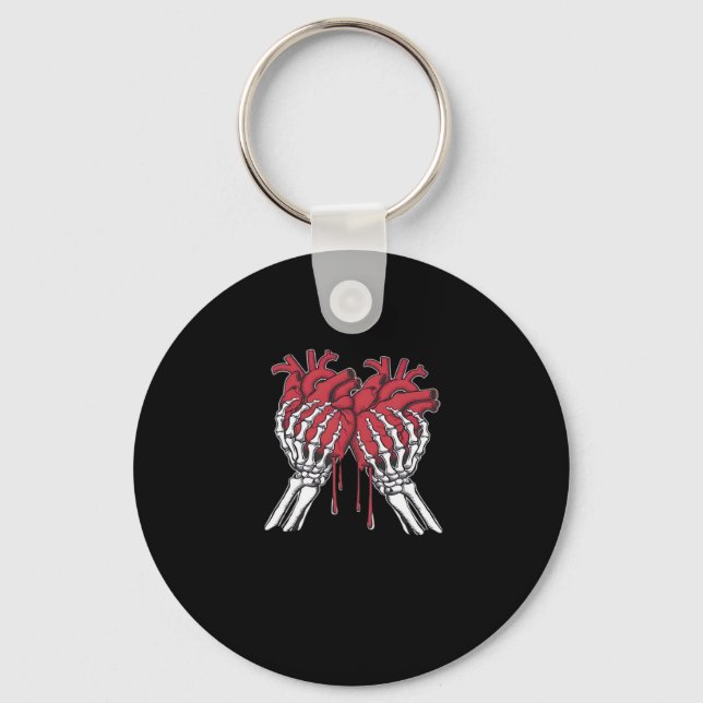 Bone To Be Your Valentine - Valentines Day Funny S Key Ring (Front)