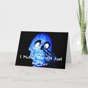 Bone To Pick Poster, I Picked This Out Just For... Card