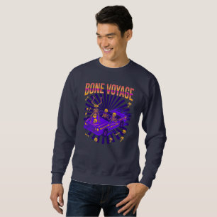 Bone Voyage Skeleton Road Trip Sweatshirt