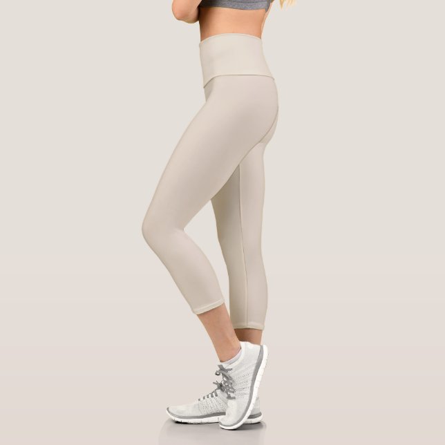 Bone White Capri Leggings (Left)