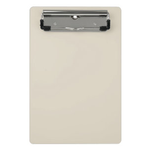 Bone White Mini Clipboard
