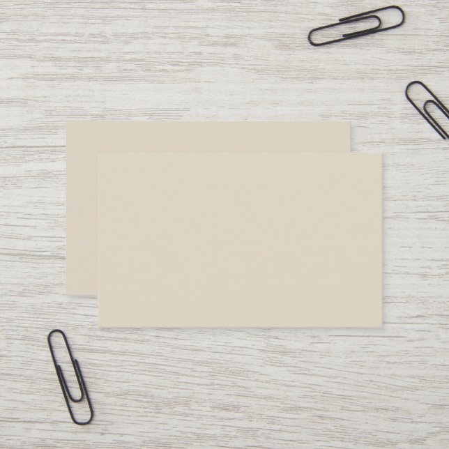 Bone White Oceania Business Card (Front/Back In Situ)