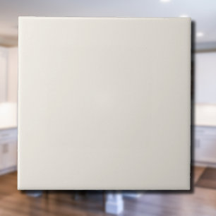 Bone White Solid Colour Classic Elegant Tile