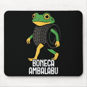 Boneca Ambalabu Italian Brainrot Funny Meme Mouse Pad